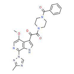 ChemSpider 2D Image | Temsavir | C24H23N7O4