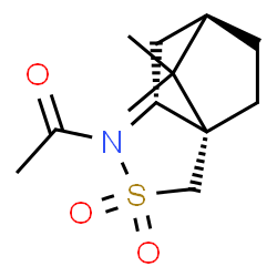 ChemSpider 2D Image | N-Acetyl-(2R)-bornane-10,2-sultam | C12H19NO3S
