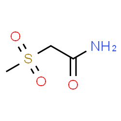 ChemSpider 2D Image | 2-(Methylsulfonyl)acetamide | C3H7NO3S