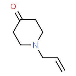 ChemSpider 2D Image | 1-Allyl-4-piperidinone | C8H13NO