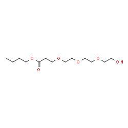 ChemSpider 2D Image | Butyl 3-{2-[2-(2-hydroxyethoxy)ethoxy]ethoxy}propanoate | C13H26O6