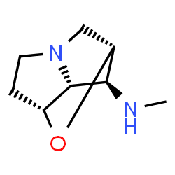 ChemSpider 2D Image | (1R,3R,7R,8S)-N-Methyl-2-oxa-6-azatricyclo[4.2.1.0~3,7~]nonan-8-amine | C8H14N2O
