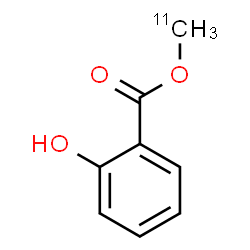 ChemSpider 2D Image | (~11~C)Methyl salicylate | C711CH8O3