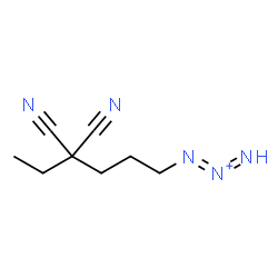 ChemSpider 2D Image | 1-(4,4-Dicyanohexyl)-1,2-triazadien-2-ium | C8H12N5