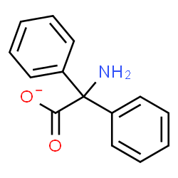 ChemSpider 2D Image | Amino(diphenyl)acetate | C14H12NO2