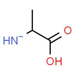 ChemSpider 2D Image | (1-Carboxyethyl)azanide | C3H6NO2