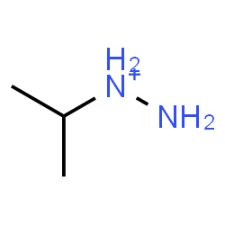 ChemSpider 2D Image | Isopropylhydrazinium | C3H11N2