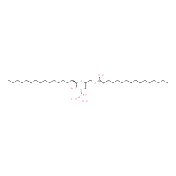 ChemSpider 2D Image | 2,3-Bis{[(1E)-1-hydroxy-1-hexadecen-1-yl]oxy}propyl dihydrogen phosphate | C35H69O8P