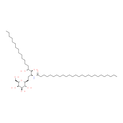 ChemSpider 2D Image | (1S)-1,5-Anhydro-1-[(3S,4S,5R)-3-(hexacosanoylamino)-4,5-dihydroxynonadecyl]-D-galactitol | C51H101NO8