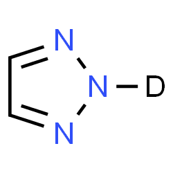 ChemSpider 2D Image | (2-~2~H)-2H-1,2,3-Triazole | C2H2DN3