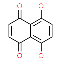 ChemSpider 2D Image | 5,8-Dioxo-5,8-dihydro-1,4-naphthalenediolate | C10H4O4