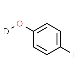 ChemSpider 2D Image | 4-Iodo(O-~2~H)phenol | C6H4DIO