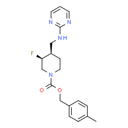 ChemSpider 2D Image | Rislenemdaz | C19H23FN4O2