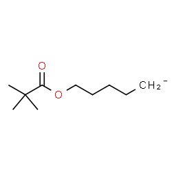 ChemSpider 2D Image | 5-[(2,2-Dimethylpropanoyl)oxy]pentan-1-ide | C10H19O2
