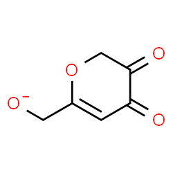 ChemSpider 2D Image | (3,4-Dioxo-3,4-dihydro-2H-pyran-6-yl)methanolate | C6H5O4