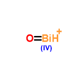 InChI=1/Bi.O.2H/q+1;;;/rBiH2O/c1-2/h1H2/q+1
