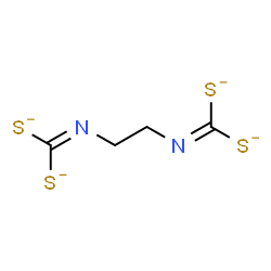 ChemSpider 2D Image | 1,2-Ethanediyldicarbonodithioimidate | C4H4N2S4