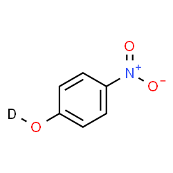 ChemSpider 2D Image | 4-Nitro(O-~2~H)phenol | C6H4DNO3