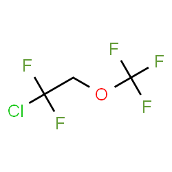 ChemSpider 2D Image | 1-Chloro-1,1-difluoro-2-(trifluoromethoxy)ethane | C3H2ClF5O