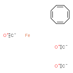 ChemSpider 2D Image | carbon monoxide; cyclooctatetraene; iron | C11H8FeO3