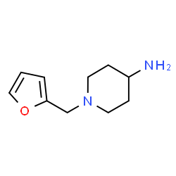 ChemSpider 2D Image | 1-(2-Furylmethyl)-4-piperidinamine | C10H16N2O