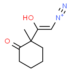 ChemSpider 2D Image | (Z)-2-Hydroxy-2-(1-methyl-2-oxocyclohexyl)ethenediazonium | C9H13N2O2