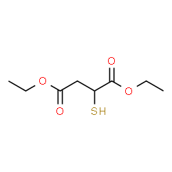 ChemSpider 2D Image | Diethyl 2-sulfanylsuccinate | C8H14O4S