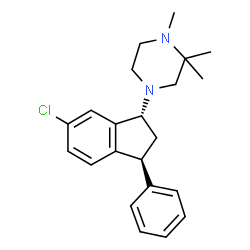 ChemSpider 2D Image | Zicronapine | C22H27ClN2