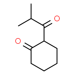 ChemSpider 2D Image | 2-Isobutyrylcyclohexanone | C10H16O2