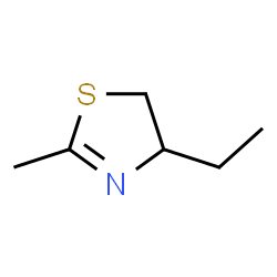 ChemSpider 2D Image | 4-ethyl-2-methylthiazoline | C6H11NS