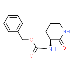 ChemSpider 2D Image | (S)-3-(Cbz-amino)-2-piperidone | C13H16N2O3