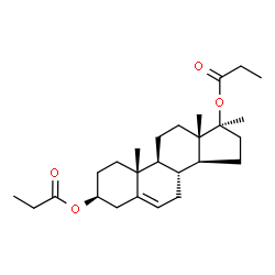 ChemSpider 2D Image | Methandriol dipropionate | C26H40O4