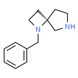 ChemSpider 2D Image | (4R)-1-Benzyl-1,6-diazaspiro[3.4]octane | C13H18N2