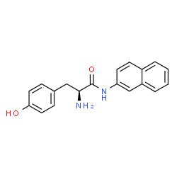 ChemSpider 2D Image | L-tyrosine 2-naphthylamide | C19H18N2O2
