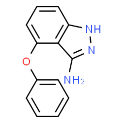 ChemSpider 2D Image | 4-Phenoxy-1H-indazol-3-amine | C13H11N3O