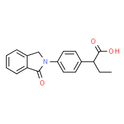 ChemSpider 2D Image | Indobufen | C18H17NO3