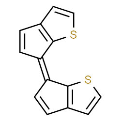 ChemSpider 2D Image | (6Z)-6-(6H-Cyclopenta[b]thiophen-6-ylidene)-6H-cyclopenta[b]thiophene | C14H8S2