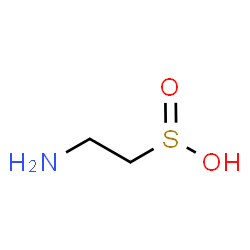 ChemSpider 2D Image | Hypotaurine | C2H7NO2S