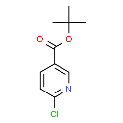ChemSpider 2D Image | tert-butyl 6-chloronicotinate | C10H12ClNO2
