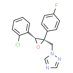 ChemSpider 2D Image | (2S,3R)-epoxiconazole | C17H13ClFN3O