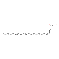 ChemSpider 2D Image | (4Z,7E,10E,13E,16E,19E)-4,7,10,13,16,19-Docosahexaenoic acid | C22H32O2