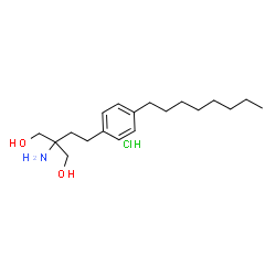 ChemSpider 2D Image | Fingolimod hydrochloride | C19H34ClNO2