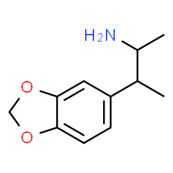 ChemSpider 2D Image | 3-(1,3-Benzodioxol-5-yl)-2-butanamine | C11H15NO2