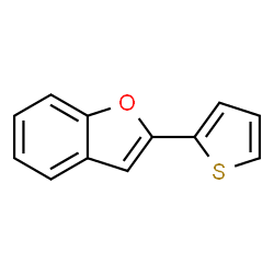 ChemSpider 2D Image | 2-(2-Thienyl)-1-benzofuran | C12H8OS