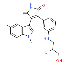 ChemSpider 2D Image | GSK Compound 34 | C22H20FN3O4