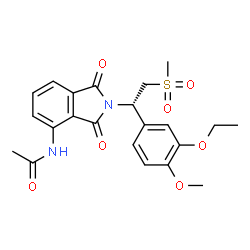 ChemSpider 2D Image | Apremilast | C22H24N2O7S