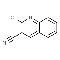 ChemSpider 2D Image | 2-Chloro-3-cyanoquinoline | C10H5ClN2