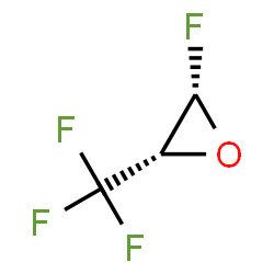 ChemSpider 2D Image | (2S,3S)-2-Fluoro-3-(trifluoromethyl)oxirane | C3H2F4O