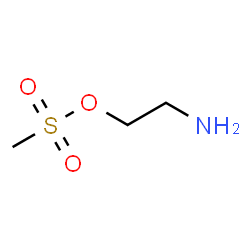 ChemSpider 2D Image | 2-Aminoethyl methanesulfonate | C3H9NO3S