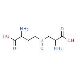 ChemSpider 2D Image | 2-Amino-4-[(2-amino-2-carboxyethyl)sulfinyl]butanoic acid | C7H14N2O5S
